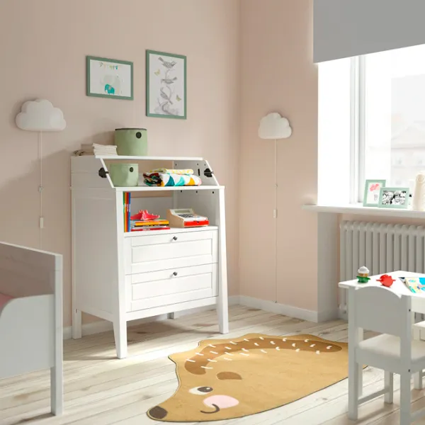 Пеленальный столик Ikea Sundvik  Унисекс / 0+ / Белый photo 4