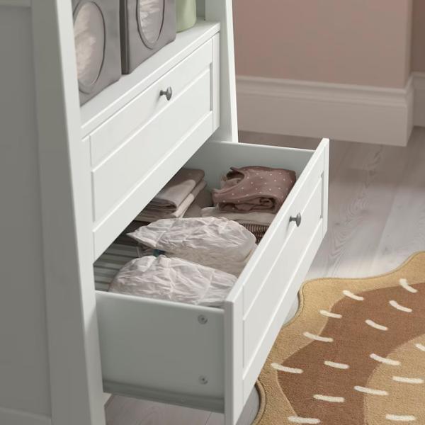 Пеленальный столик Ikea Sundvik  Унисекс / 0+ / Белый photo 5