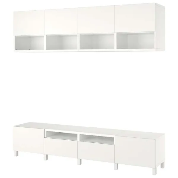 Гостиная Ikea Besta/Laxviken/Lappviken/Stubbarp Модульная / White photo 1 Гостиная Ikea Besta/Laxviken/Lappviken/Stubbarp Модульная / White photo 1