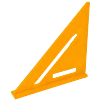 Угломер Tolsen 35125 180 мм Треугольник / Пластик