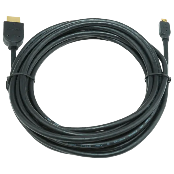 Cablu video Cablexpert HDMI + Micro HDMI 4.5 m / Black photo 3