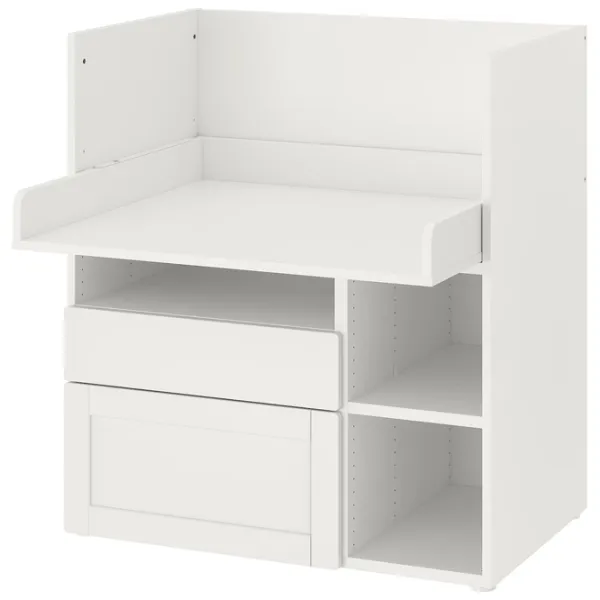 Masă de înfăşat Ikea Smastad 5744833 Unisex / 0+ / White photo 1