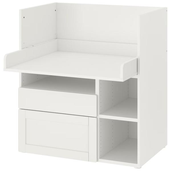 Masă de înfăşat Ikea Smastad 5744833 Unisex / 0+ / White photo 1
