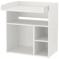 Masă de înfăşat Ikea Smastad 5744833 Unisex / 0+ / White photo 3
