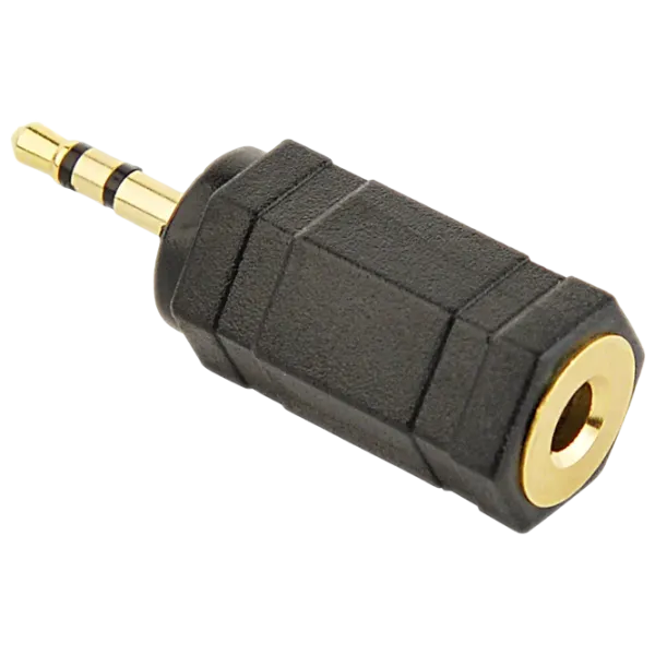 Адаптер Cablexpert A-3.5F-2.5M  / Черный photo 1