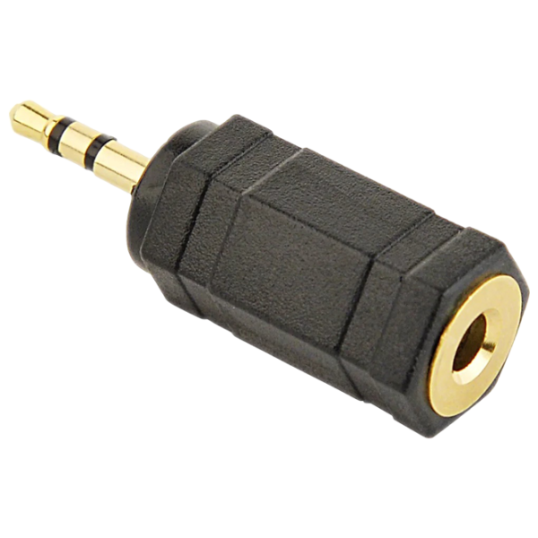 Адаптер Cablexpert A-3.5F-2.5M  / Черный photo 1