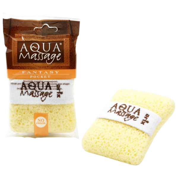 Губка для ванны Aqua Massage Fantasy Pocket Полиэстер / Желтый photo 1 Губка для ванны Aqua Massage Fantasy Pocket Полиэстер / Желтый photo 1