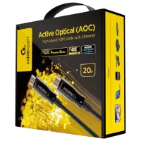Кабель видео Cablexpert HDMI + HDMI 20 м / Черный photo 2