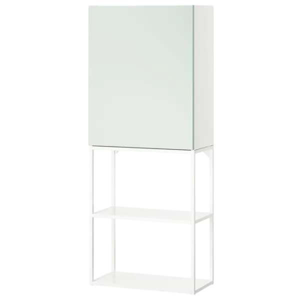 Dulap suspendat pentru baie Ikea Enhet Oțel / Light Green photo 1