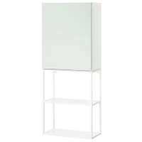 подвеснои шкаф для ваннои комнаты Ikea Enhet Сталь / Light Green