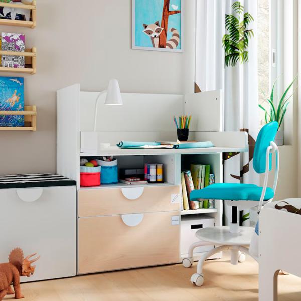 Пеленальный столик Ikea Smastad 5744921 Унисекс / 0+ / Белый photo 2
