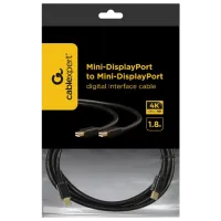 Кабель видео Cablexpert Мини DisplayPort + Мини DisplayPort 1.8 м / Черный photo 2
