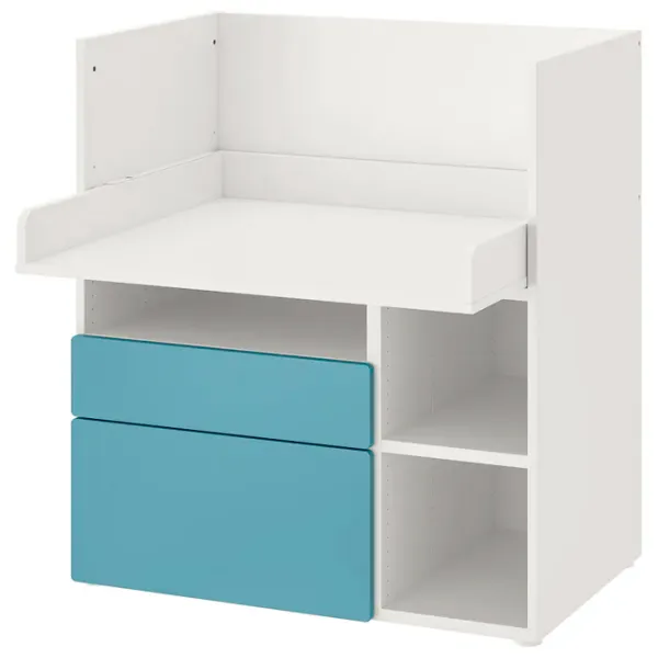 Masă de înfăşat Ikea Smastad 5744906 Unisex / 0+ / White photo 1 Masă de înfăşat Ikea Smastad 5744906 Unisex / 0+ / White photo 1