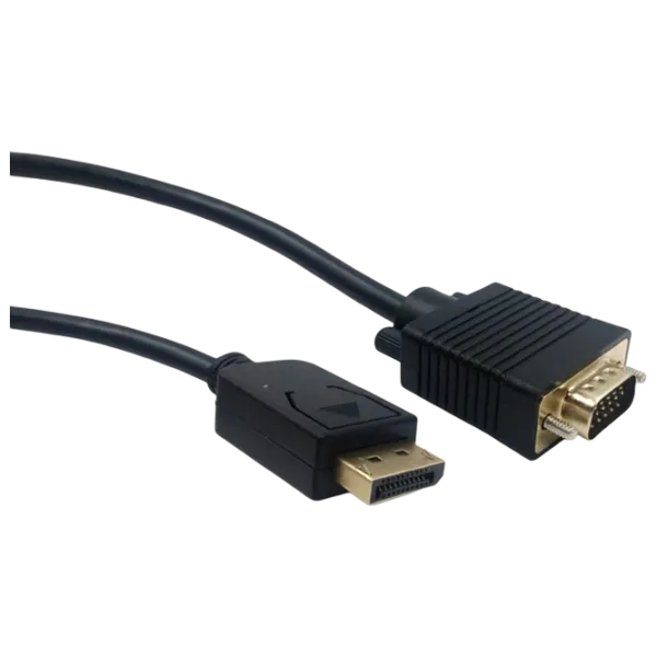 Кабель видео Cablexpert DisplayPort + VGA 1.8 м / Черный photo 2