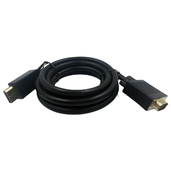 Кабель видео Cablexpert DisplayPort + VGA 1.8 м / Черный photo 3