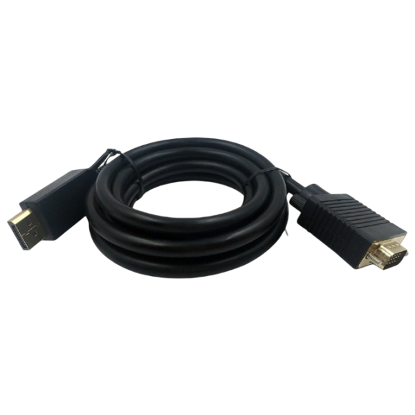 Кабель видео Cablexpert DisplayPort + VGA 1.8 м / Черный photo 3