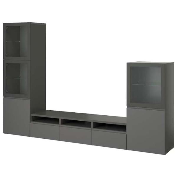 Living Ikea Besta/Vasterviken/Sindvik Modulară / Gri închis photo 1 Living Ikea Besta/Vasterviken/Sindvik Modulară / Gri închis photo 1