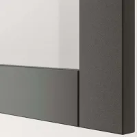 Living Ikea Besta/Vasterviken/Sindvik Modulară / Gri închis photo 5
