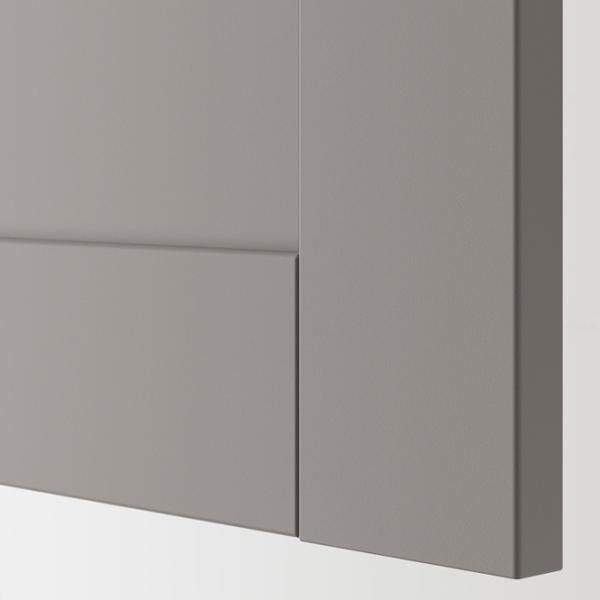 Dulap suspendat pentru baie Ikea Enhet PAL / Antracite photo 2