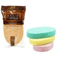 Губка для ванны Aqua Massage Corpo Gentile Полиэстер / Разноцветный