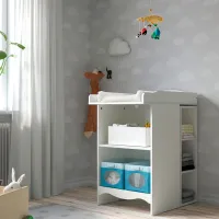 Masă de înfăşat Ikea Smagora 5304080 Unisex / 0+ / White photo 2