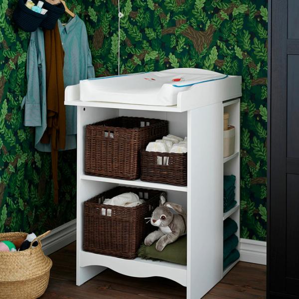 Пеленальный столик Ikea Smagora 5304080 Унисекс / 0+ / Белый photo 3