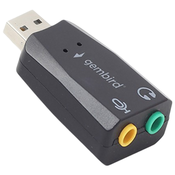 Адаптер Gembird SC-USB2.0-01 USB Type-A / Черный photo 1 Адаптер Gembird SC-USB2.0-01 USB Type-A / Черный photo 1