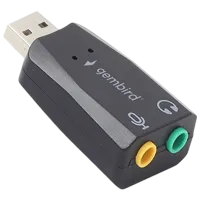 Адаптер Gembird SC-USB2.0-01 USB Type-A / Черный