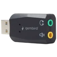 Adaptor Gembird SC-USB2.0-01 USB Type-A / Black photo 2
