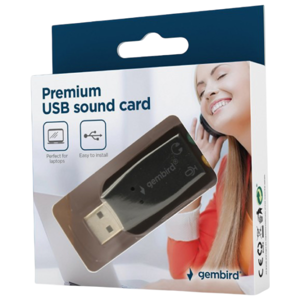 Адаптер Gembird SC-USB2.0-01 USB Type-A / Черный photo 6 Адаптер Gembird SC-USB2.0-01 USB Type-A / Черный photo 6