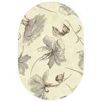 Ковер Covoare Ungheni Matrix Бежево Серый / Фризе