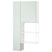 подвеснои шкаф для ваннои комнаты Ikea Enhet ЛДСП / Light Green