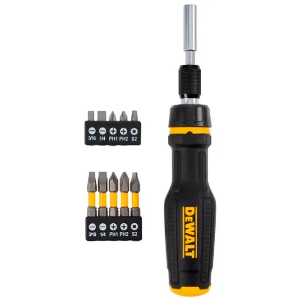 Set de șurubelnițe Dewalt DWHT68001-0 Cantitatea în set: 10 photo 3 Set de șurubelnițe Dewalt DWHT68001-0 Cantitatea în set: 10 photo 3
