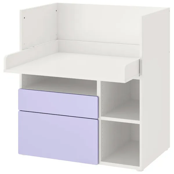Masă de înfăşat Ikea Smastad 5744955 Unisex / 0+ / White photo 2