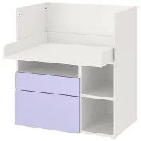 Masă de înfăşat Ikea Smastad 5744955 Unisex / 0+ / White photo 2