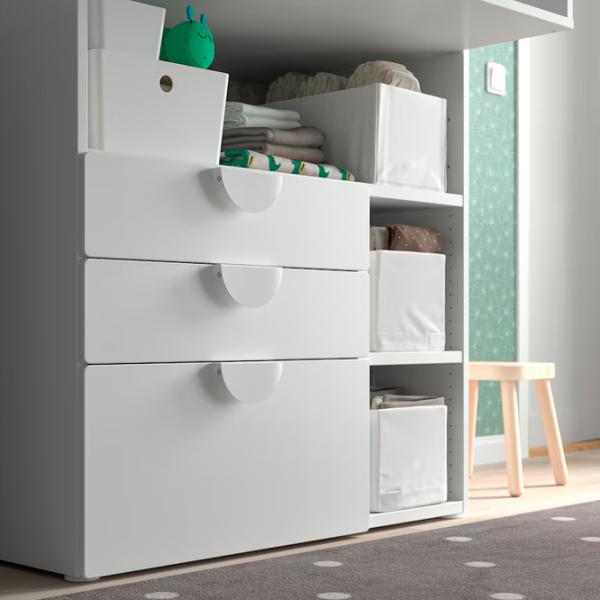 Пеленальный столик Ikea Smastad 5744953 Унисекс / 0+ / Белый photo 5