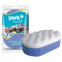 Губка для ванны York Beauty Губка / Синий