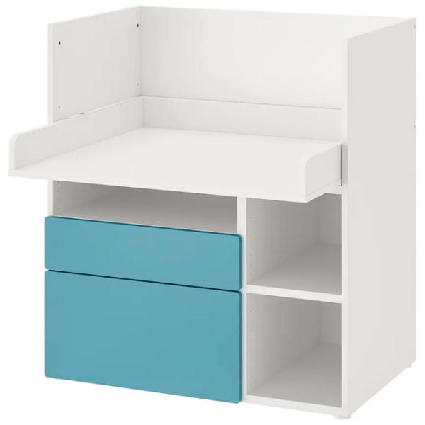 Masă de înfăşat Ikea Smastad 5744954 Unisex / 0+ / White photo 2
