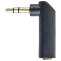 Adaptor Cablexpert A-3.5M-3.5FL  / Black