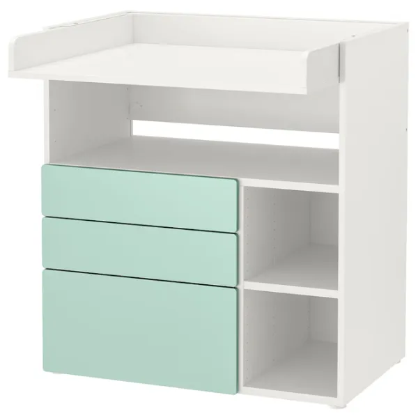 Masă de înfăşat Ikea Smastad 5744956 Unisex / 0+ / White photo 1