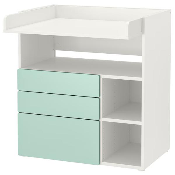 Masă de înfăşat Ikea Smastad 5744956 Unisex / 0+ / White photo 1