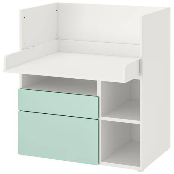 Masă de înfăşat Ikea Smastad 5744956 Unisex / 0+ / White photo 3
