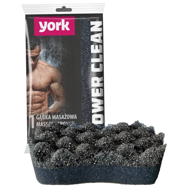 Губка для ванны York Motyl Men Губка / Черный photo 1 Губка для ванны York Motyl Men Губка / Черный photo 1