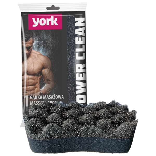 Губка для ванны York Motyl Men Губка / Черный photo 1 Губка для ванны York Motyl Men Губка / Черный photo 1
