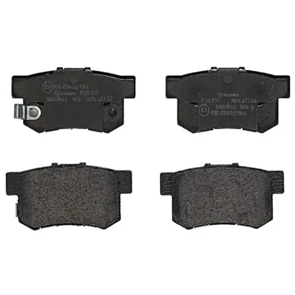 Тормозные колодки Brembo P 28 039 Задние / Дисковые  photo 3 Тормозные колодки Brembo P 28 039 Задние / Дисковые  photo 3