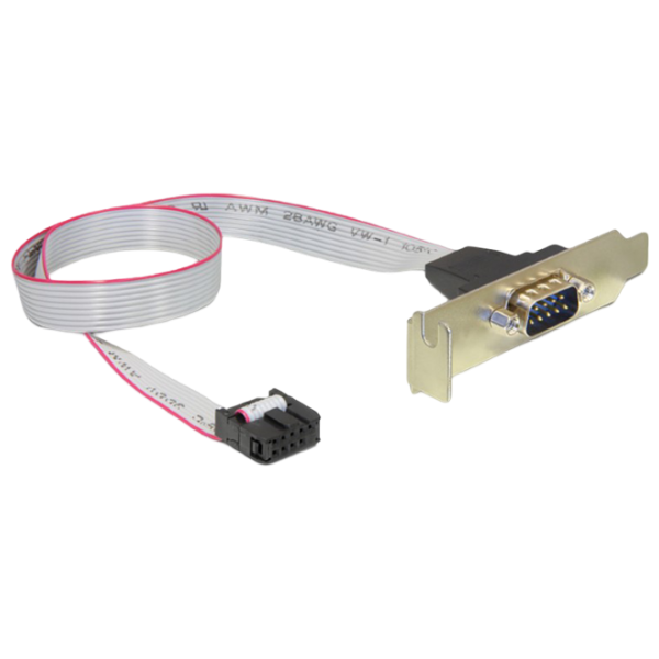Cablu video Cablexpert 9 pin + VGA 0.4 m / Black photo 1