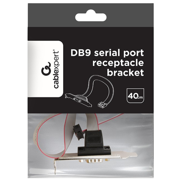 Cablu video Cablexpert 9 pin + VGA 0.4 m / Black photo 2
