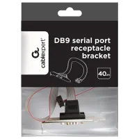 Кабель видео Cablexpert 9 pin + VGA 0.4 м / Черный photo 2