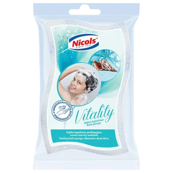 Губка для ванны Nicols Vitality  Губка / Белый photo 1