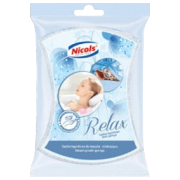 Губка для ванны Nicols Relax Губка / Белый photo 1